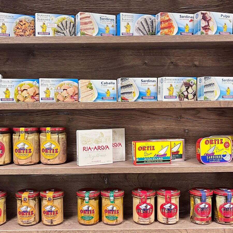 Fischkonserven aus Spanien - spanische Lebensmittel